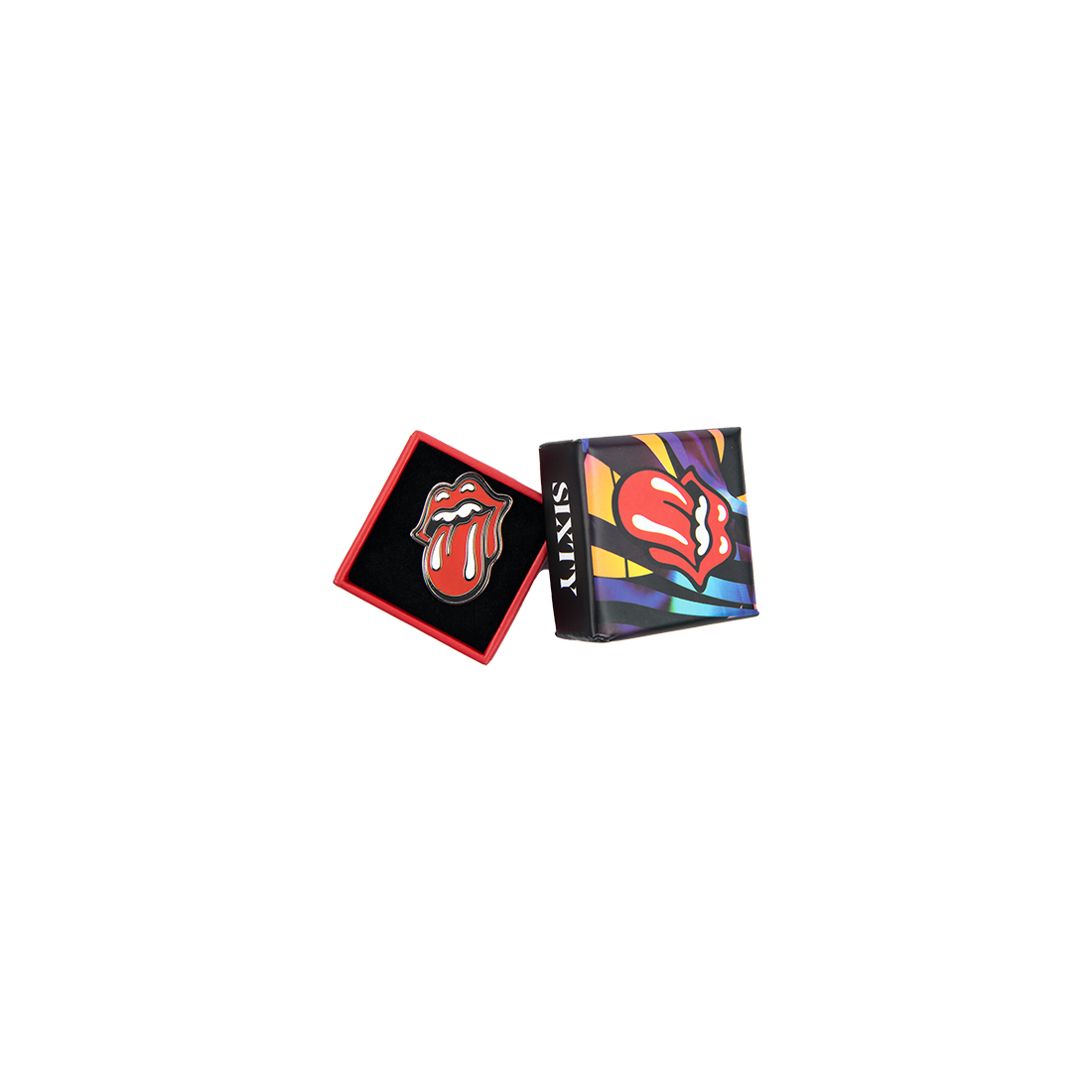 The Rolling Stones 60 Commemorative Pin Badge