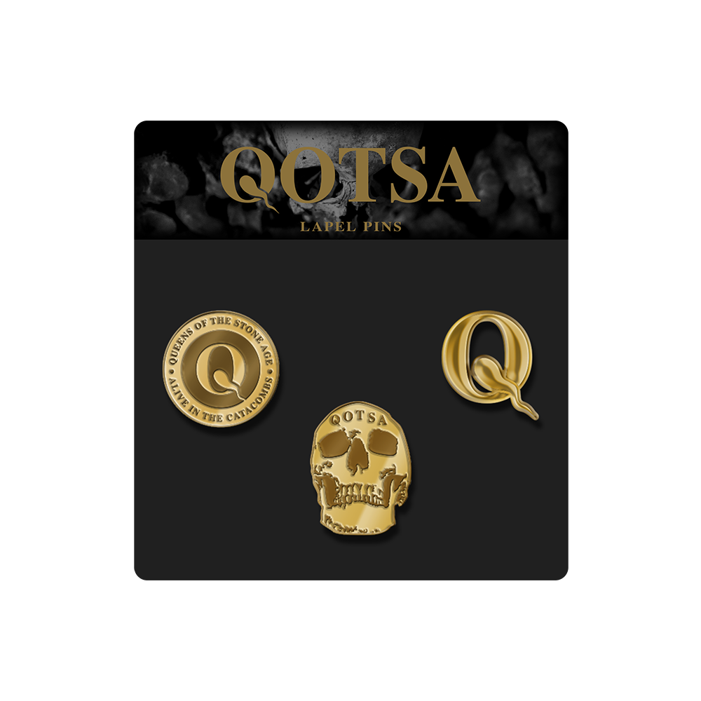 Queens of the Stone Age Catacombs Lapel Pin Set