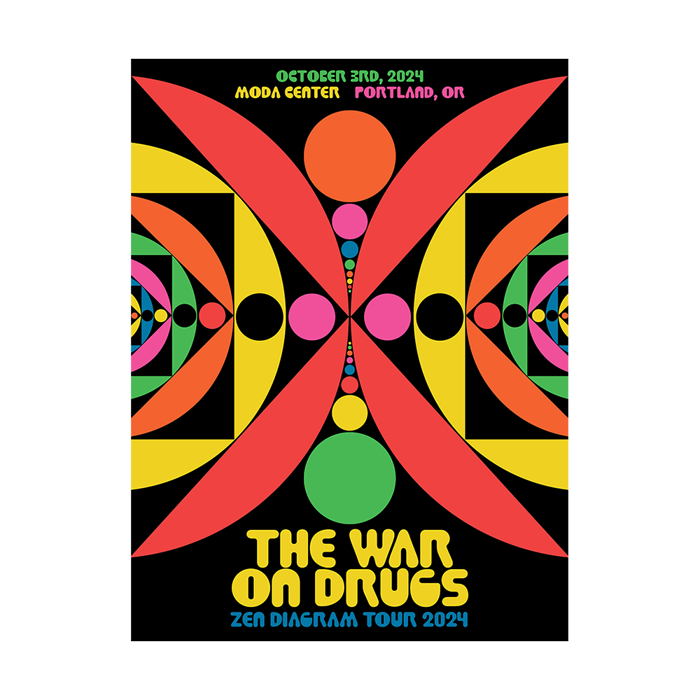 The War On Drugs Portland Poster