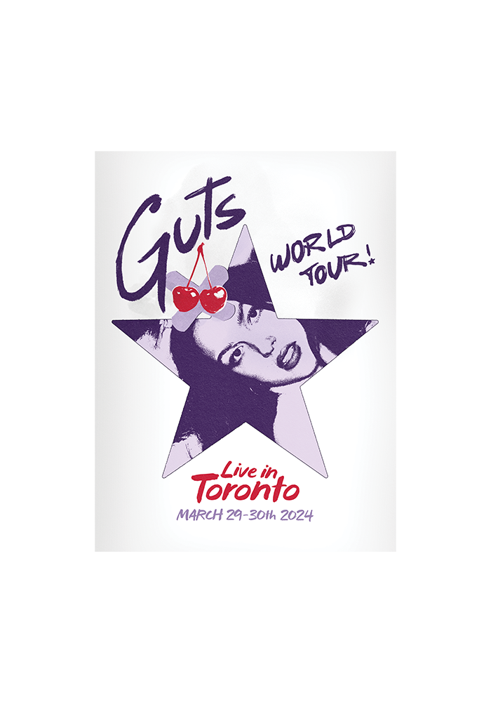 Olivia Rodrigo Toronto Tour Poster