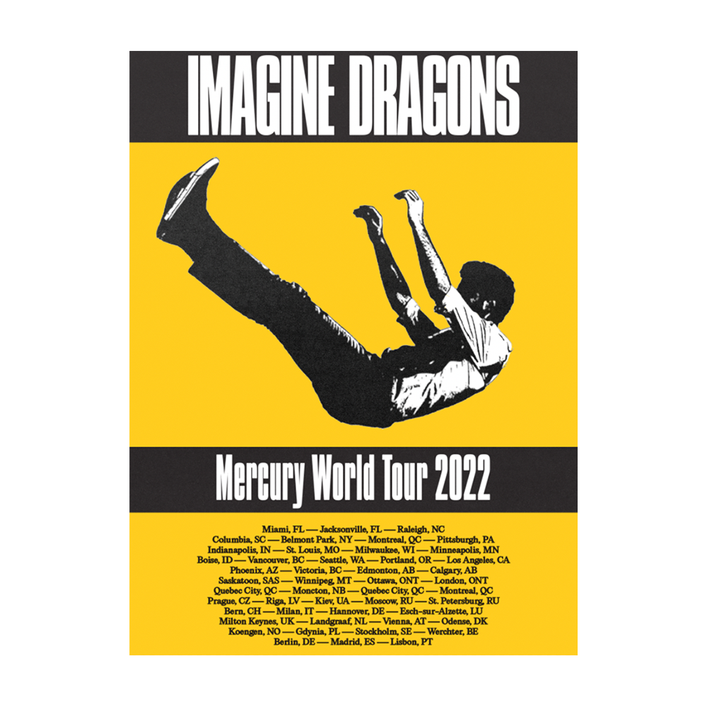 Imagine Dragons Mercury Litho