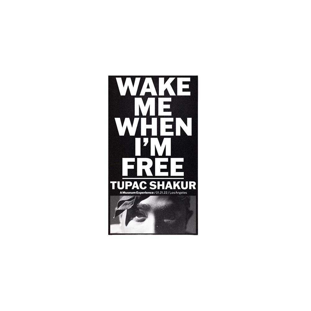 2Pac Exhibit Poster 2