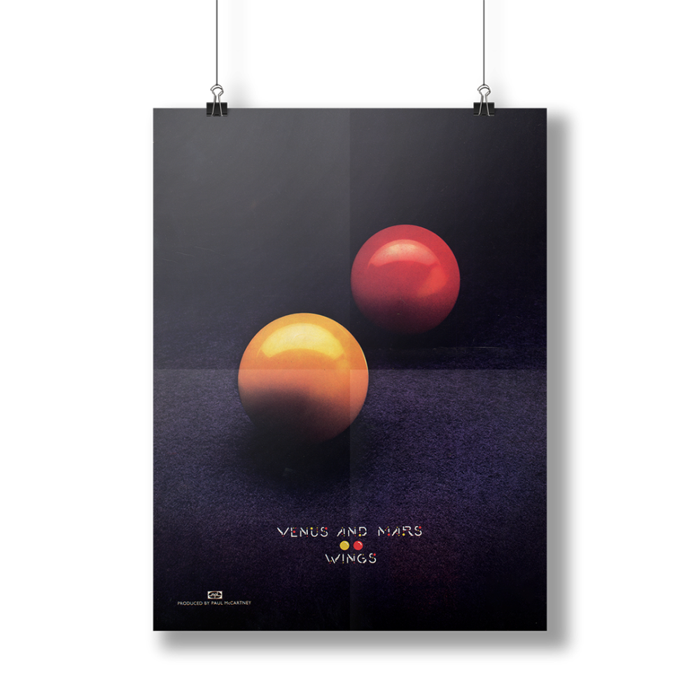 Paul McCartney Venus and Mars Poster