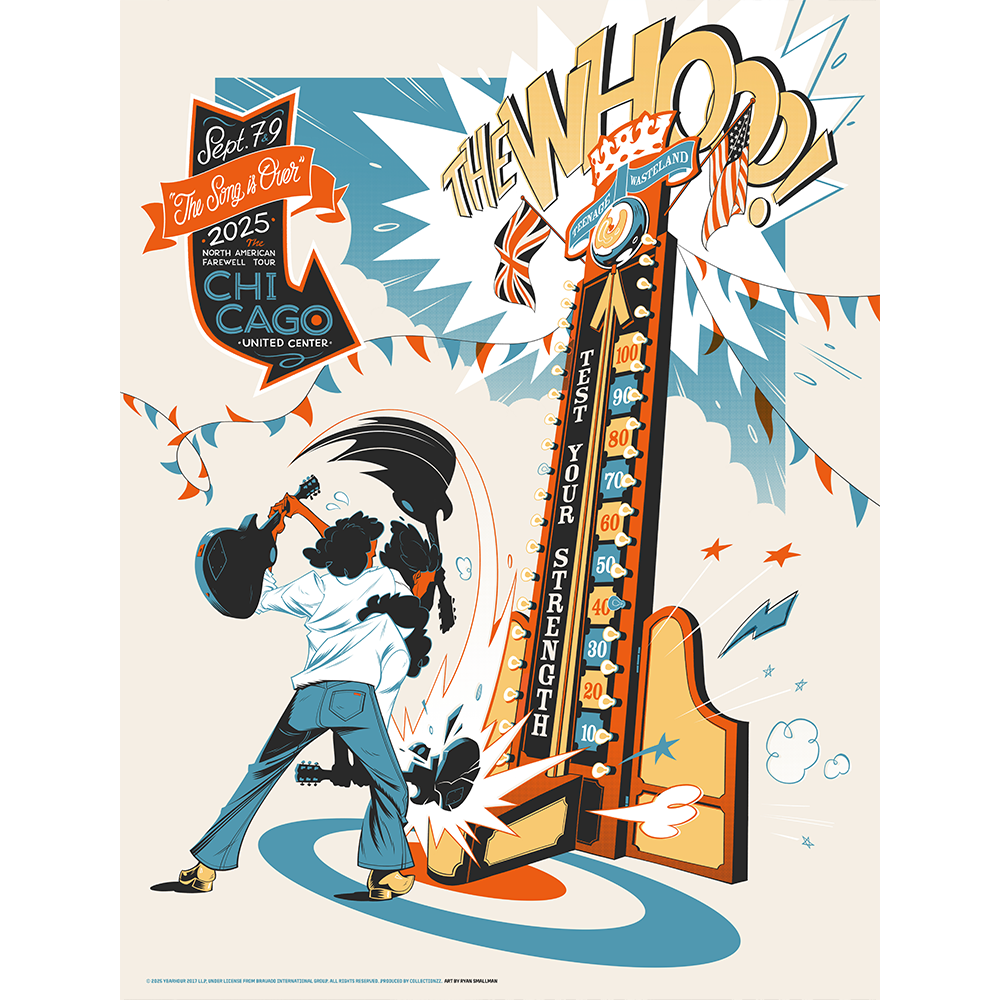 The Who Chicago Poster