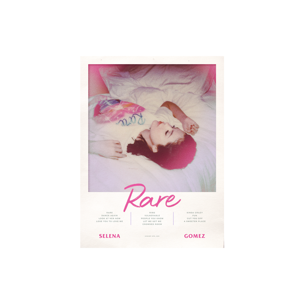 Selena Gomez Rare Album Poster
