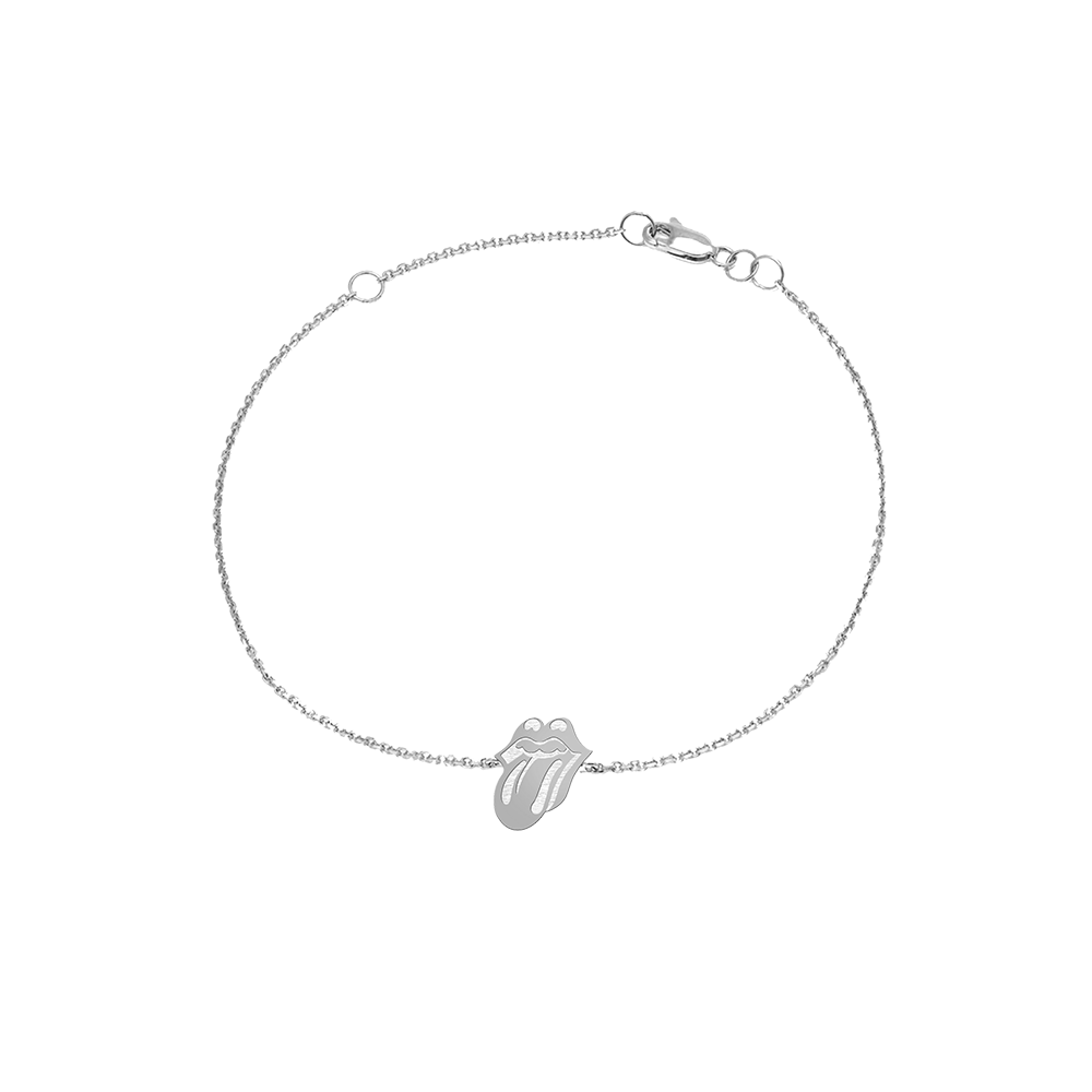 The Rolling Stones Silver Bracelet