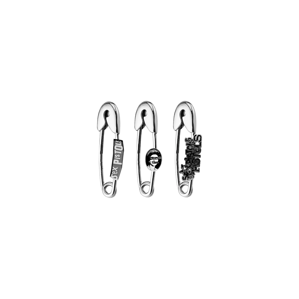 Sex Pistols Safety Pin Set