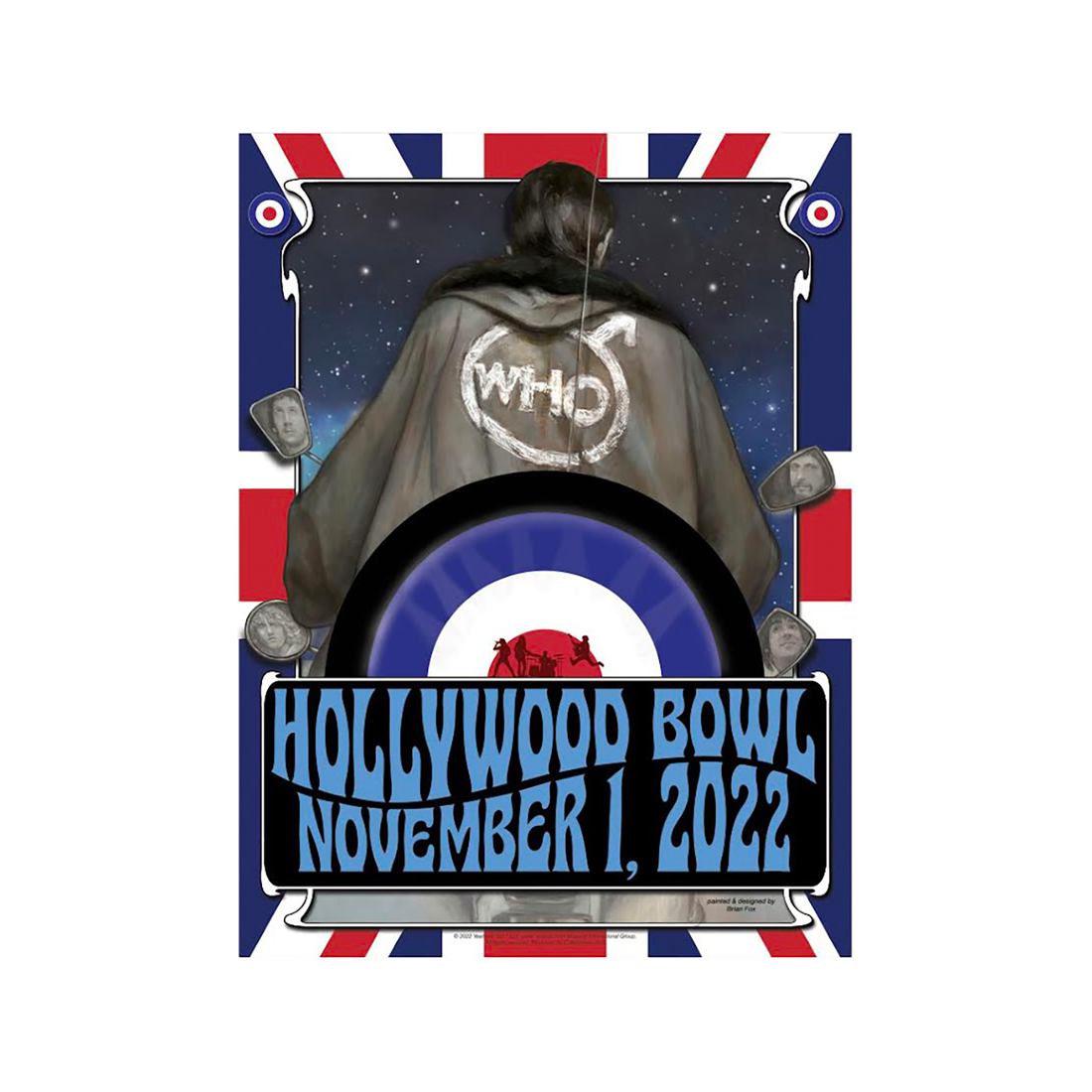 The Who Hollywood Bowl Litho