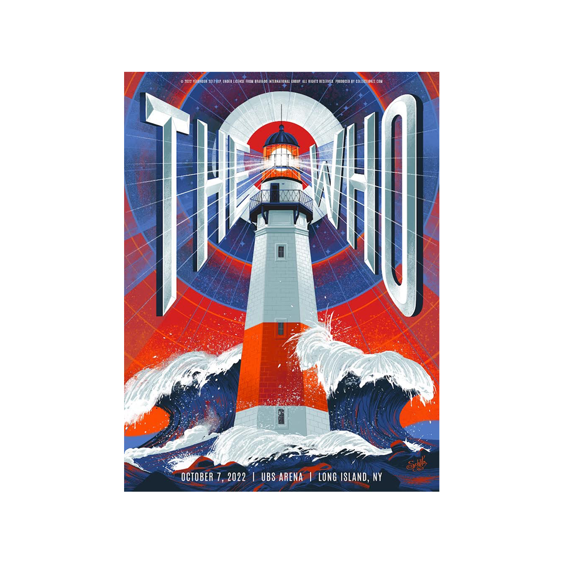 The Who Elmont Litho