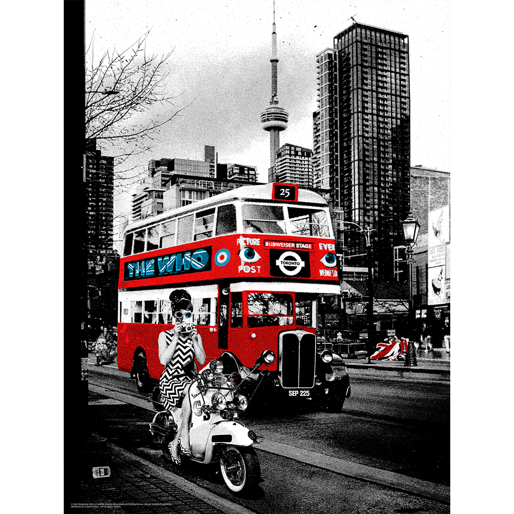 The Who Toronto Poster