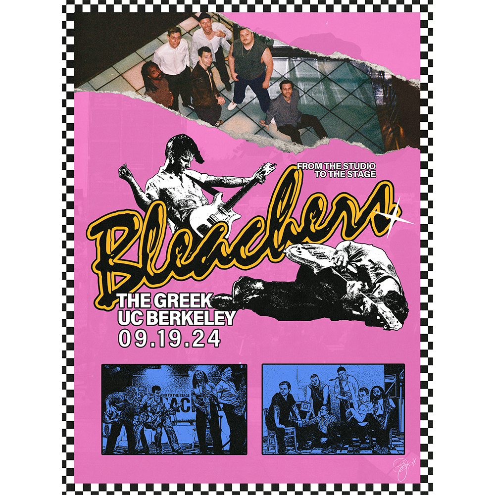 Bleachers Blchr Slc Tour Poster