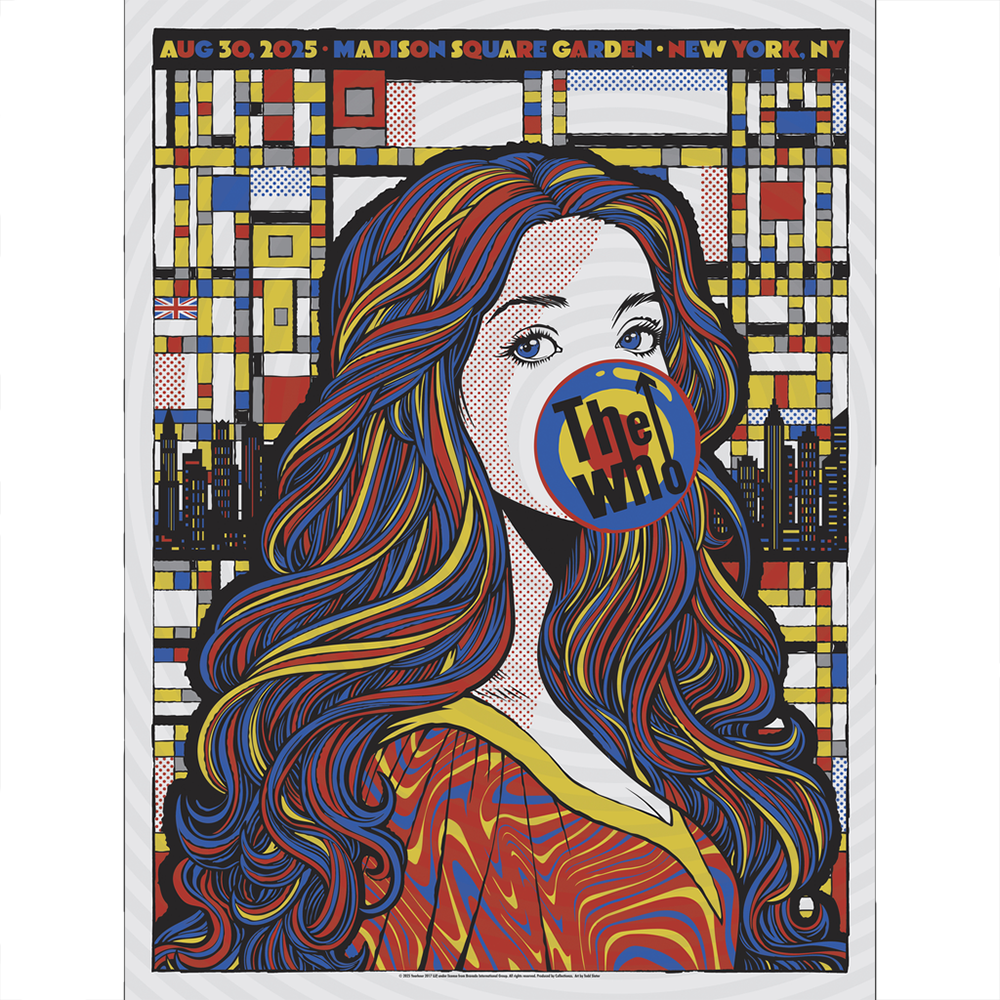 The Who NYC Poster