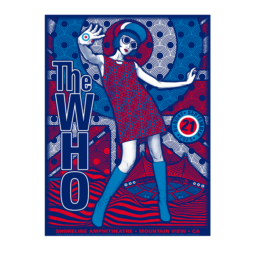 The Who Mountain View Poster