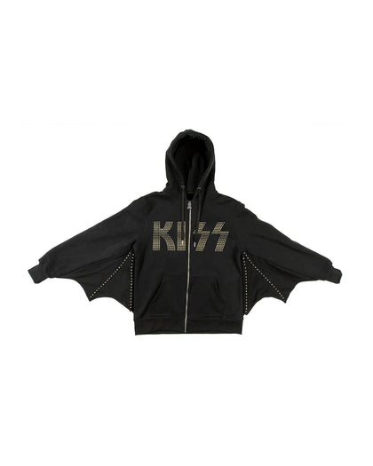 Winged Zip Hoodie