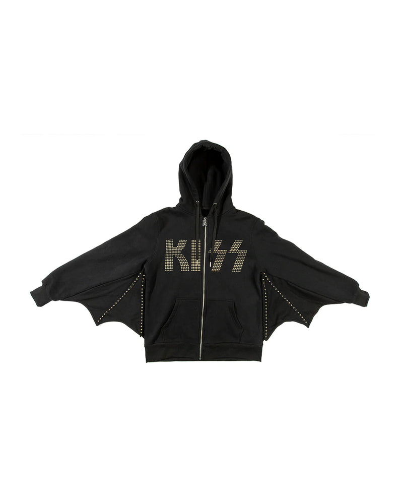 Winged Zip Hoodie